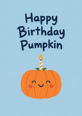 Load image into Gallery viewer, Halloween - Personalised Card — with punch holes
