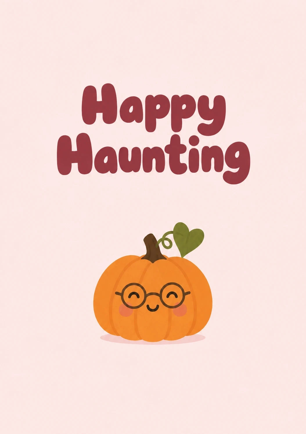 Halloween - Personalised Card — with punch holes