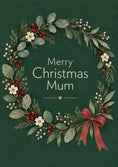 Load image into Gallery viewer, Christmas - Personalised Card — with punch holes
