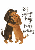 Load image into Gallery viewer, Birthdays - Personalised Card — with punch holes
