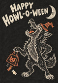 Load image into Gallery viewer, Halloween - Personalised Card — with punch holes
