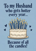 Load image into Gallery viewer, Birthdays - Personalised Card — with punch holes
