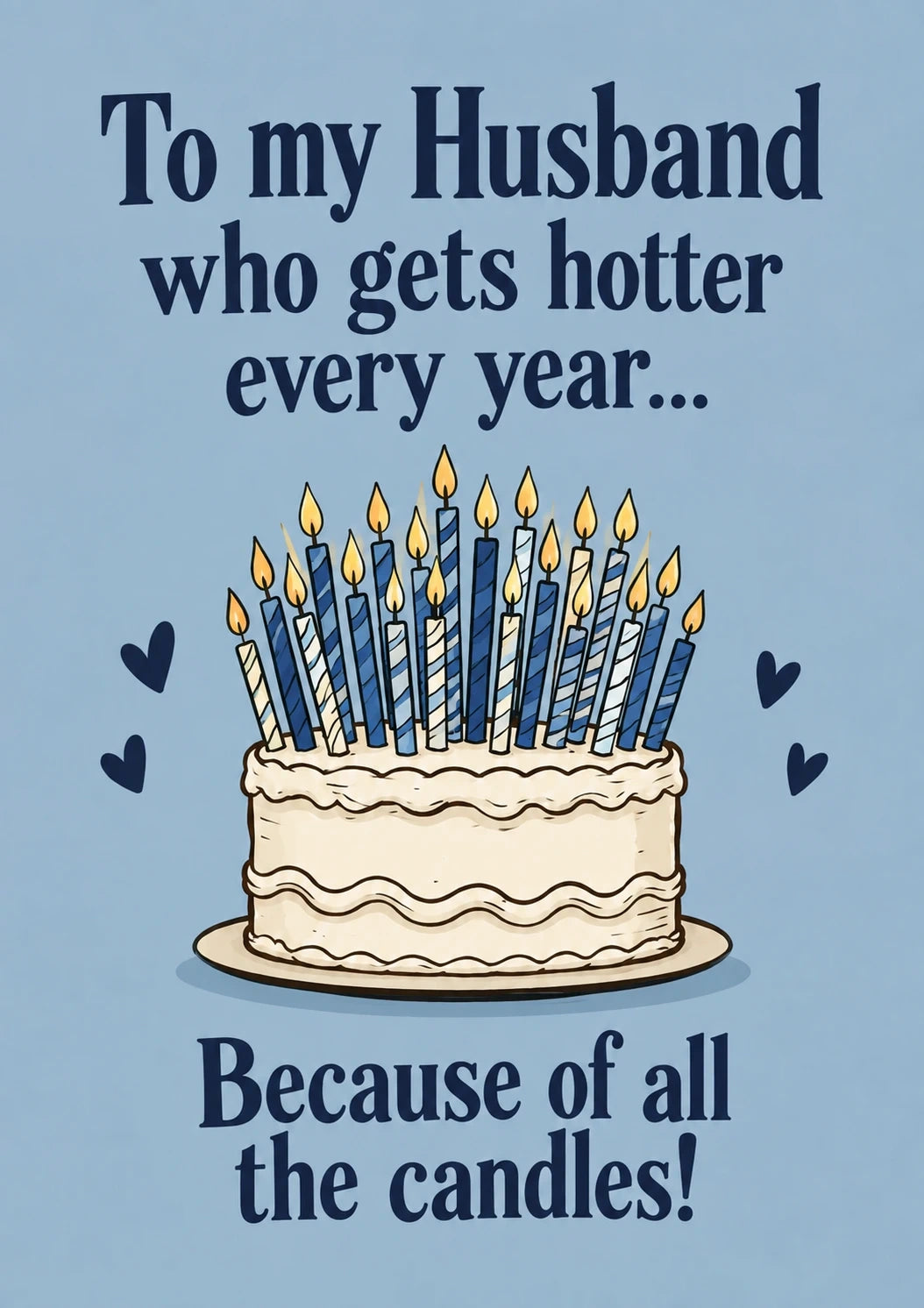 Birthdays - Personalised Card — with punch holes