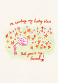 Load image into Gallery viewer, Friendship - Personalised Card — with punch holes
