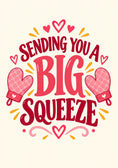 Load image into Gallery viewer, Get well soon! - Personalised Card — with punch holes

