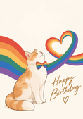 Load image into Gallery viewer, Birthdays - Personalised Card — with punch holes
