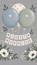 Load image into Gallery viewer, Weddings - Personalised Card — with punch holes
