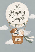 Load image into Gallery viewer, Weddings - Personalised Card — with punch holes
