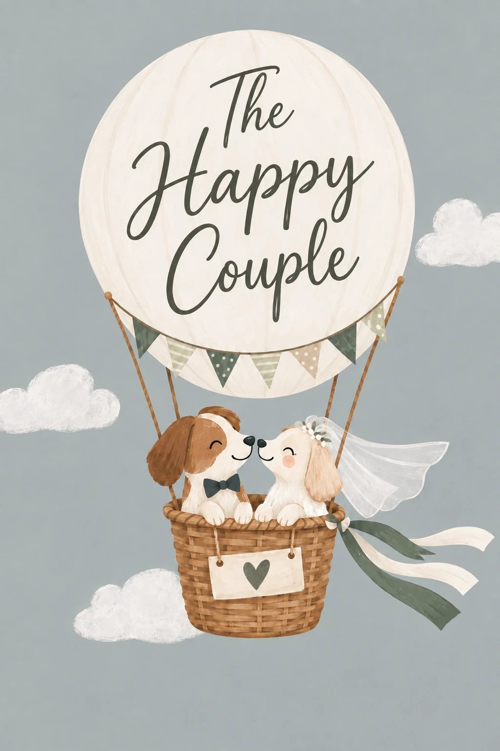 Weddings - Personalised Card — with punch holes