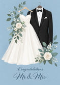 Load image into Gallery viewer, Weddings - Personalised Card — with punch holes
