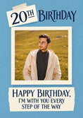 Load image into Gallery viewer, Birthdays - Personalised Card — with punch holes

