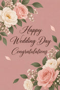 Load image into Gallery viewer, Weddings - Personalised Card — with punch holes
