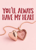 Load image into Gallery viewer, Valentine's day - Personalised Card — with punch holes
