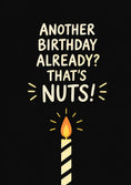 Load image into Gallery viewer, Birthdays - Personalised Card — with punch holes
