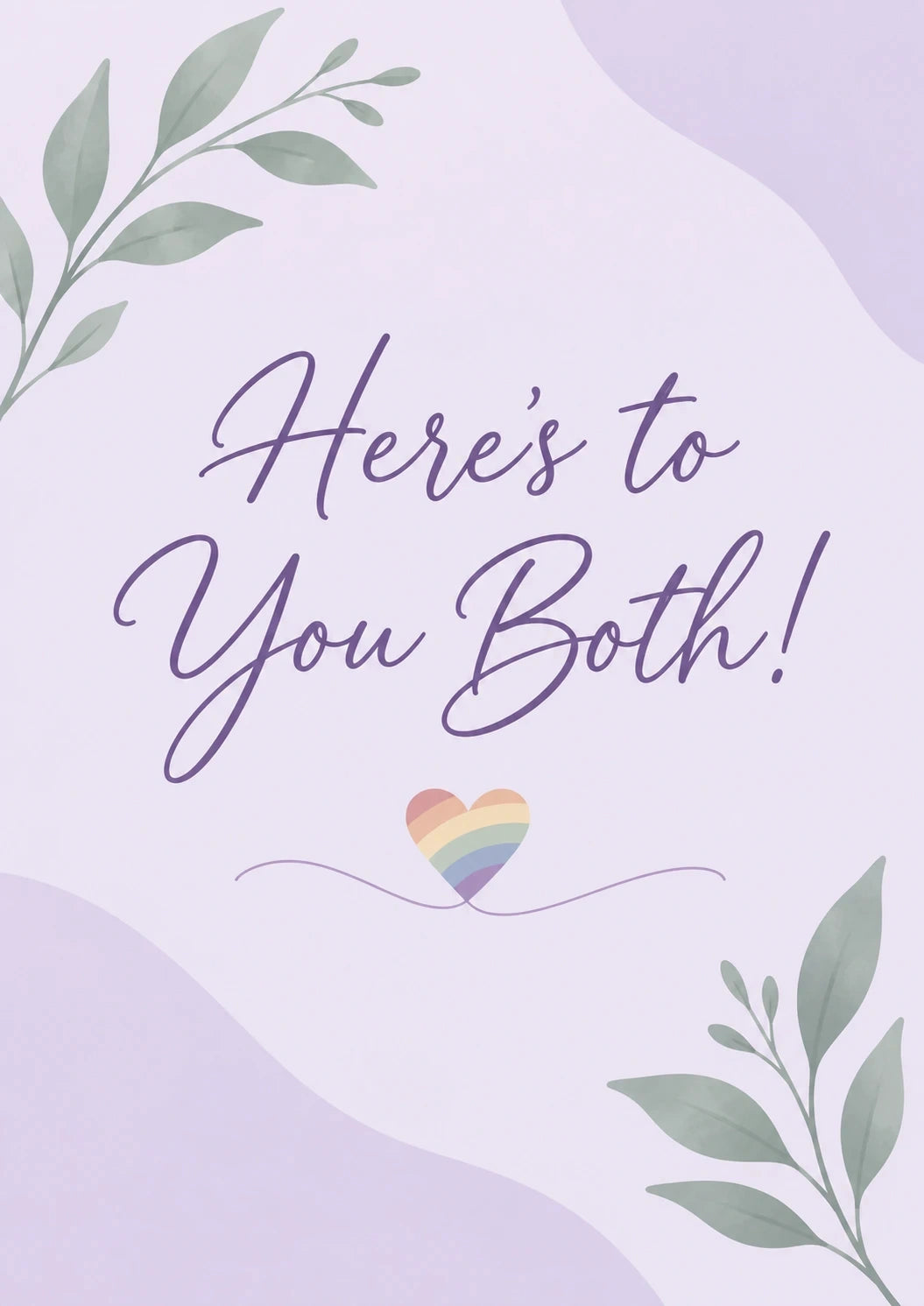 Anniversary - Personalised Card — with punch holes