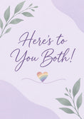Load image into Gallery viewer, Rainbow Heart Floral Anniversary Card
