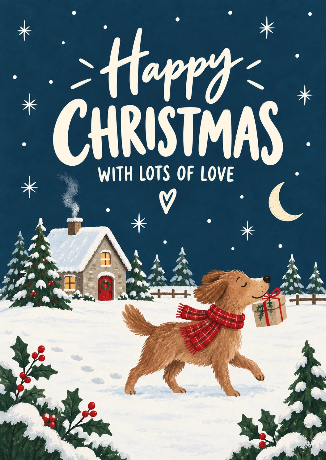 Christmas - Personalised Card