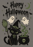 Load image into Gallery viewer, Halloween - Personalised Card — with punch holes
