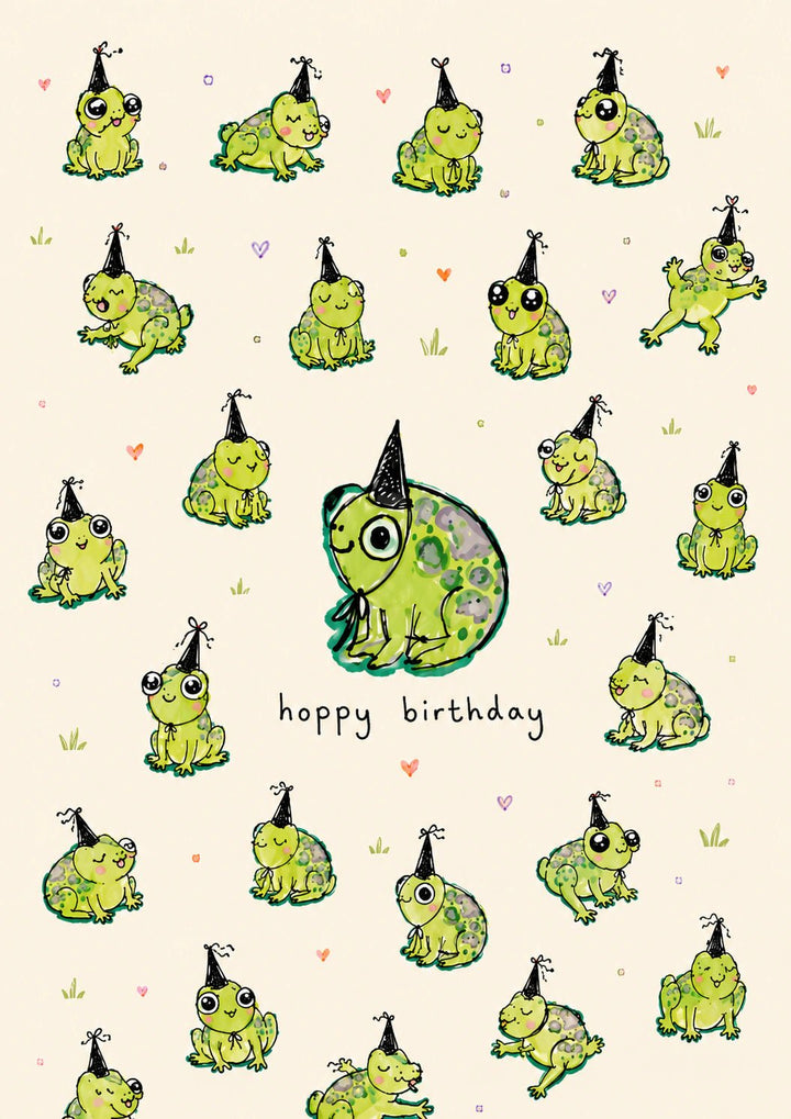 Birthdays - Personalised Card — with punch holes