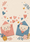 Load image into Gallery viewer, Engagement - Personalised Card — with punch holes
