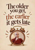 Load image into Gallery viewer, Funny The Earlier It Gets Late Photo Upload Birthday Card
