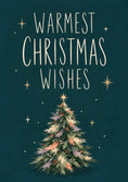 Load image into Gallery viewer, Warmest Wishes Christmas Tree Christmas Card for Friend
