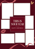 Load image into Gallery viewer, This Is Your Year 7 Photo Upload Birthday Card
