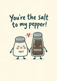 Load image into Gallery viewer, Funny Salt and Pepper Couple Birthday Card for Him
