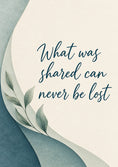 Load image into Gallery viewer, Botanical Leaf Quote Sympathy Card for Grandma
