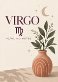 Load image into Gallery viewer, Funny Virgo 10/10 No Notes Friendship Card for Best Friend
