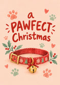 Load image into Gallery viewer, Funny Pawfect Pet Collar Christmas Card for Grandson
