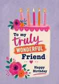 Load image into Gallery viewer, Birthdays - Personalised Card — with punch holes
