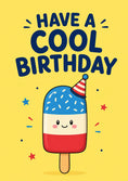 Load image into Gallery viewer, Birthdays - Personalised Card — with punch holes
