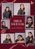 Load image into Gallery viewer, This Is Your Year 7 Photo Upload Birthday Card
