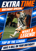 Load image into Gallery viewer, Football Stadium Magazine Spoof Photo Upload Birthday Card
