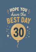 Load image into Gallery viewer, Birthdays - Personalised Card — with punch holes
