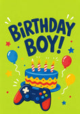 Load image into Gallery viewer, Birthdays - Personalised Card — with punch holes
