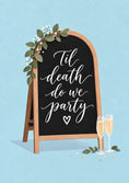 Load image into Gallery viewer, Weddings - Personalised Card — with punch holes
