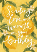 Load image into Gallery viewer, Birthdays - Personalised Card — with punch holes
