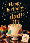 Load image into Gallery viewer, Birthdays - Personalised Card — with punch holes
