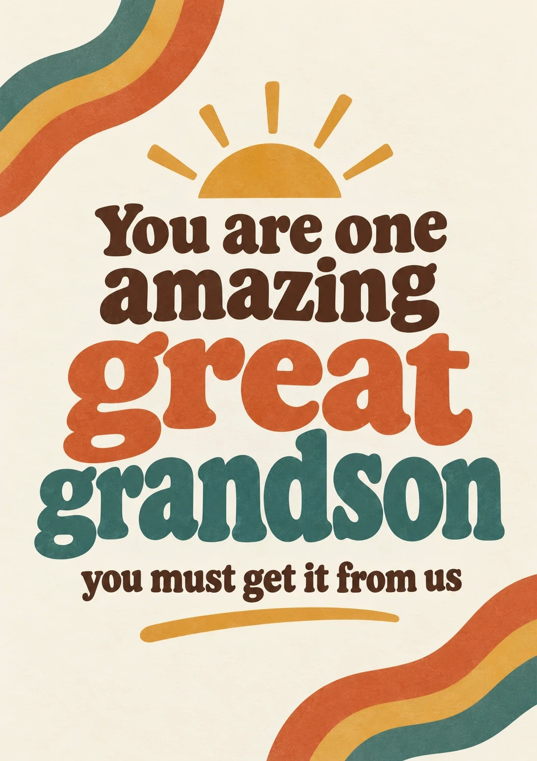 Birthdays - Personalised Card — with punch holes
