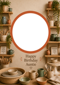 Load image into Gallery viewer, Birthdays - Personalised Card — with punch holes
