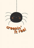Load image into Gallery viewer, Halloween - Personalised Card — with punch holes
