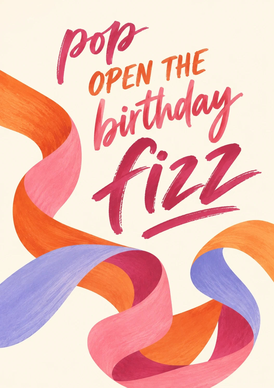 Birthdays - Personalised Card — with punch holes