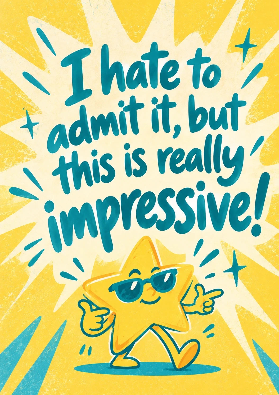 Congratulations - Personalised Card — with punch holes