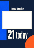 Load image into Gallery viewer, Birthdays - Personalised Card — with punch holes
