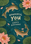Load image into Gallery viewer, Birthdays - Personalised Card — with punch holes

