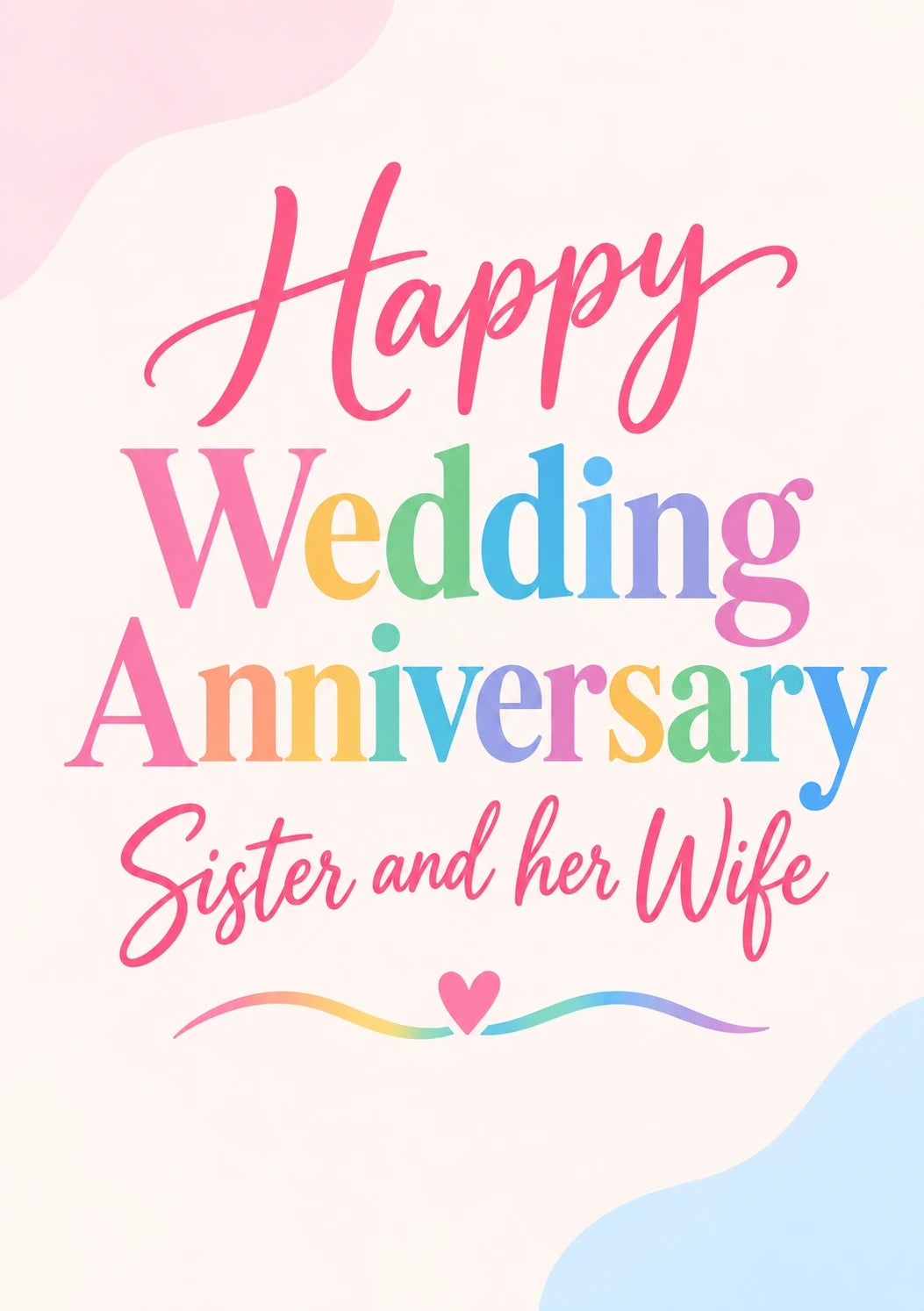 Anniversary - Personalised Card — with punch holes