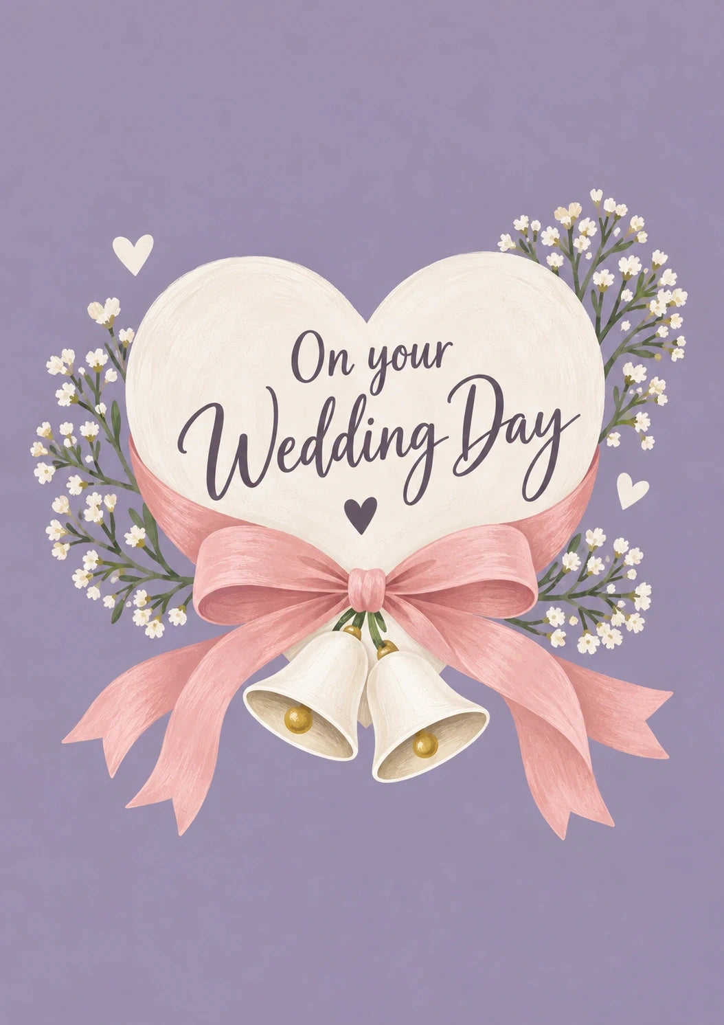 Weddings - Personalised Card — with punch holes