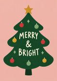 Load image into Gallery viewer, Christmas - Personalised Card — with punch holes

